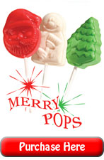 Merry Christmas Fundraising Lollipops
