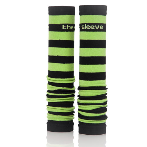 Black and Lime Green Spirit Sleeves