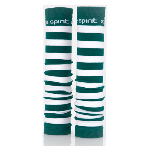 Green and White Spirit Sleeves
