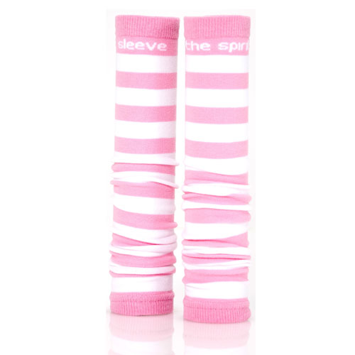 Pink and White Spirit Sleeves