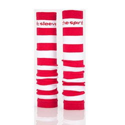 Red and White Spirit Sleeves